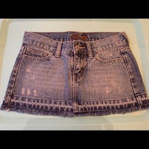 LiLu blue jean skirt